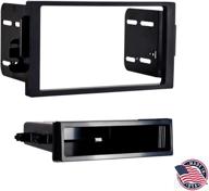 🚗 metra 99-3108 saturn astra 2008-09 din, silver car stereo mount логотип