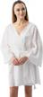 indulge in luxury with 50 count of disposable kimono spa robe by appearus logo
