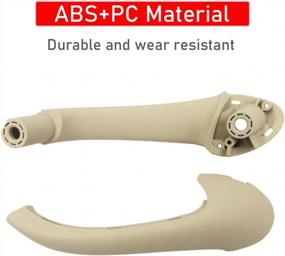 img 2 attached to Upgraded Beige Interior Door Handle For Mercedes-Benz C Class W203 (2003-2007) - Driver Side Inner Door Pull Handle For C230/ C240/ C280/ C320/ C350/ C55 AMG/ C32 AMG