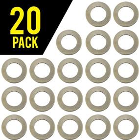 img 2 attached to 20 Pack Motorcycle Sealing Washers Gaskets