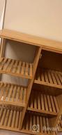 картинка 1 прикреплена к отзыву Bamboo Bathroom Cabinet With Ample Storage - VIAGDO Freestanding Floor Cabinet With Doors And Side Shelves For Organized Living Spaces от Reynaldo Guzman