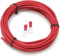 painless performance 70690 - high-quality 8-gauge red txl wire (25 ft) for easy wiring! logo