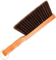 🧹 deselen counter duster brush: fine dusting made easy - 5x15 row durable pet bristle, premium beech wood handle logo