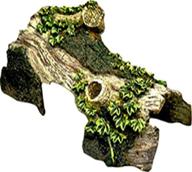 small reptile café bent log hide-away tank décor for reptile tanks logo