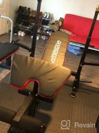 img 1 attached to Strength Train With OppsDecor Olympic Weight Bench - Adjustable For Full Body Workout At Home! review by Brian Weese