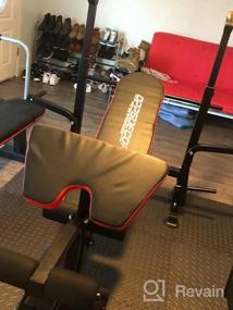 img 6 attached to Strength Train With OppsDecor Olympic Weight Bench - Adjustable For Full Body Workout At Home!