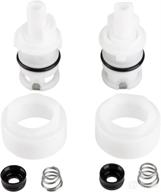 🚿 dura faucet df-rk400 rv cartridge replacement kit with upgraded acrylic knobs for enhanced performance логотип