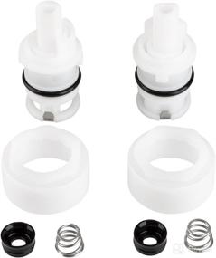 img 4 attached to 🚿 Dura Faucet DF-RK400 RV Cartridge Replacement Kit with Upgraded Acrylic Knobs for Enhanced Performance