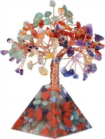 img 3 attached to Invite Prosperity And Luck With Mookaitedecor 7 Chakra Crystal Tree Bonsai Money Tree