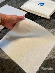 img 6 attached to AAwipes Cleanroom Wipes Nonwoven Wipers Cellulose/Polyester Blend 12" X 12" (Grade B, 56GSM, Bag Of 150 Pcs) For Lab, Electronics, Pharmaceutical, Printing And Semiconductor Industries