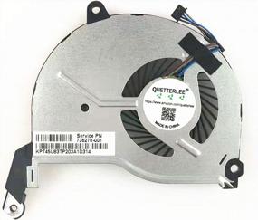 img 3 attached to QUETTERLEE Replacement NEW CPU Cooling Fan For HP Pavilion 15-N 14-N 15-F 15-F048Ca 15-N274Eo 15-N277Eo 15-N284So 15-N285Eo 15-N030Sa Series 736278-001 736218-001 732068-001 FAU8300EPA FAN