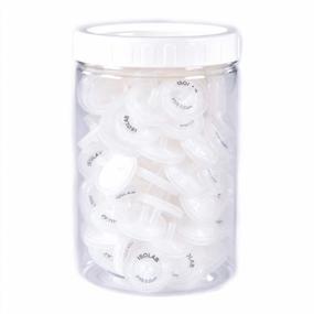 img 2 attached to Non-Sterile PTFE Membrane Syringe Filters - Pack Of 100, 25Mm Diameter, 0.22Um Pore Size - Ideal For Filtration Of Water, Chemicals, And Beverages - From ISOLAB USA.