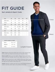 img 2 attached to Haggar Men'S Smart Wash Repreve Suit Separate Pant Slim Fit Pants