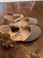 img 1 attached to LFHT Toddler Adorable Wedding Numeric_8 Girls' Shoes review by Renae Lockwood