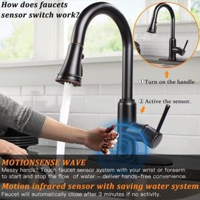 img 2 attached to Upgrade Your Kitchen With Soosi'S Touchless Motion Sensor Faucet In Oil Rubbed Bronze