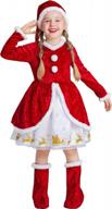 ikali holiday santa claus costume for kids – perfect christmas dress-up outfit for boys and girls! logo
