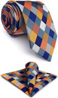 shlax wing neckties orange classic logo