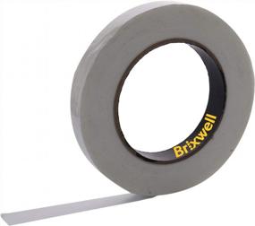 img 3 attached to USA-Made Brixwell 2 Rolls Of 3/4 Inch X 60 Yard Clear Filament Strapping Tape For Secure Packaging