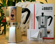 img 1 attached to Bialetti Moka Express 1165 (9 cups), silver review by Edyta Krawczyk ᠌