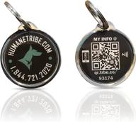 🐾 humane tribe smart pet id locator tag 2021: real-time alerts, location sharing & online profile sync logo