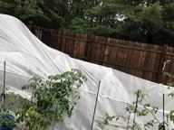 img 1 attached to Portable 26' X 10' X 7' Greenhouse With Walk-In Tunnel Design For Large Gardening Plants, Hot House And Plant Tent In White By YOLENY review by Steven Harmon