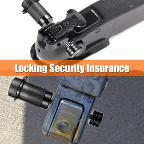 img 2 attached to CZC AUTO Trailer Tongue Coupler Lock - Ensuring Security for Towing Boat Truck RV Car Trailers