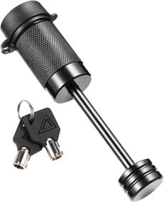 img 4 attached to CZC AUTO Trailer Tongue Coupler Lock - Ensuring Security for Towing Boat Truck RV Car Trailers