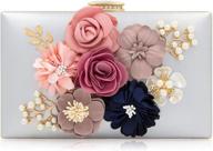 👛 milisente clutches: evening handbags for weddings - women's handbags & wallets in clutches & evening bags логотип