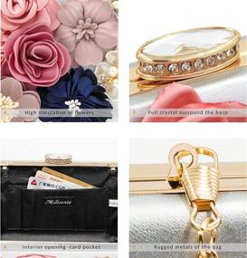 img 1 attached to 👛 Milisente Clutches: Evening Handbags for Weddings - Women's Handbags & Wallets in Clutches & Evening Bags