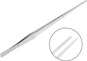 img 1 attached to 🐍 Vaincre 2PCS Long Tweezers, 15 inch Curved Aquascape Tools, Stainless Steel Feeding Tongs for Aquarium Reptile, Plant, Snakes, Lizards, Coral Feeder