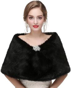 img 4 attached to Luyao Womens Shawl Shrug Universal Women's Accessories : Scarves & Wraps