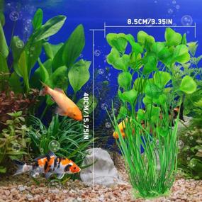 img 1 attached to Ideashop Lifelike Artificial Aquarium Decorations