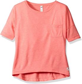 img 1 attached to Soffe Girls Dolman Sleeve Heather Girls' Clothing in Active