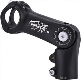 img 2 attached to Adjustable MTB Stem For Most Bikes - 25.4 90Mm/110Mm, 90 Degree Short Handlebar Stem For Mountain Bikes, Road Bikes, BMX, And Cycling