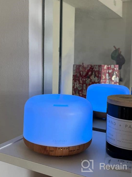 img 1 attached to ASAKUKI 500Ml Premium Essential Oil Diffuser With 5 In 1 Features And Remote Control For Effective Aromatherapy review by Tristan Graham