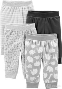 img 1 attached to 🩲 Review: Simple Joys by Carter's Unisex Babies' Fleece Pants - Pack of 4, a Top Choice for Comfort and Quality!