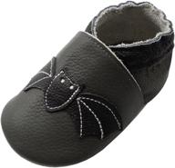 yihakids toddler leather moccasins slippers boys' shoes ~ slippers logo