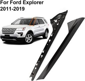 img 3 attached to 🚗 SINTLY 926-450 Windshield A-Pillar Molding Trim for 2011-2019 Ford Explorer (Left 2 Pack) - Direct Replacement for BB5Z7803137BA, BB5Z-7803137-AB, BB5Z7803137AA, BB5Z7803145AA