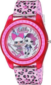 img 3 attached to 🕒 L L Surprise Quartz Plastic Girls' Watches: A Stylish Addition to Your Wrist Watch Collection