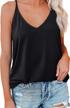 get ready to sizzle with lolong's sexy v neck spaghetti strap tank tops for women logo