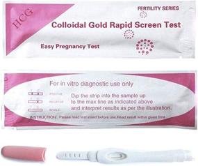 img 1 attached to 👶 10-Pack HCG Rapid Pregnancy Tests - Ultra Early Detection Midstream Sticks