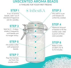 img 1 attached to 🏠 INBESTKA Unscented Aroma Beads Clear 3lb: Bulk DIY Air Fresheners for Home, Car, and Office