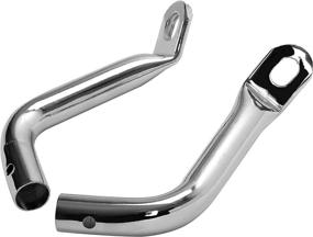 img 1 attached to Saddlebag Support Bracket: 1993-2013 Harley Davidson Touring - Road King, Electra Glide, Road Glide - Chrome Short