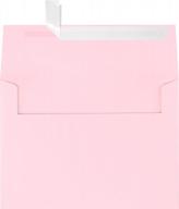 50 pack candy pink a7 invitation envelopes with peel and press seal for printable invitations and cards logo