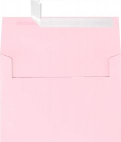 img 4 attached to 50 Pack Candy Pink A7 Invitation Envelopes With Peel And Press Seal For Printable Invitations And Cards