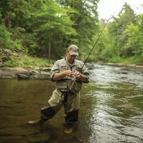 img 1 attached to Frogg Toggs Hellbender ToadSkinz Pack Vest - Stone, Medium Size: A Complete Review