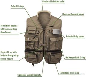 img 3 attached to Frogg Toggs Hellbender ToadSkinz Pack Vest - Stone, Medium Size: A Complete Review