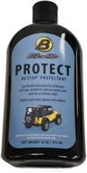 ultimate vinyl protection: bestop 1121200 16-oz. vinyl protectant unleashed logo