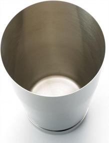 img 3 attached to Barfly Shaker Cocktail Tin, Large 28 Oz (828 Ml), Stainless Steel,M37008
