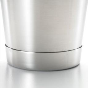img 1 attached to Barfly Shaker Cocktail Tin, Large 28 Oz (828 Ml), Stainless Steel,M37008